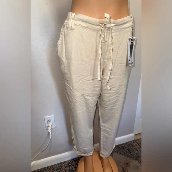 91) NWT REWASH ANKLE CROPPED ADJUSTABLE SIZE L - Picture 3 of 8